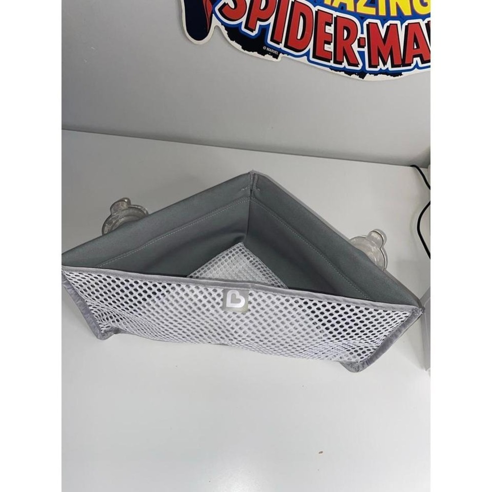 Munchkin® High 'n Dry™ Corner‎ Bath Toy Organizer and Storage, Grey